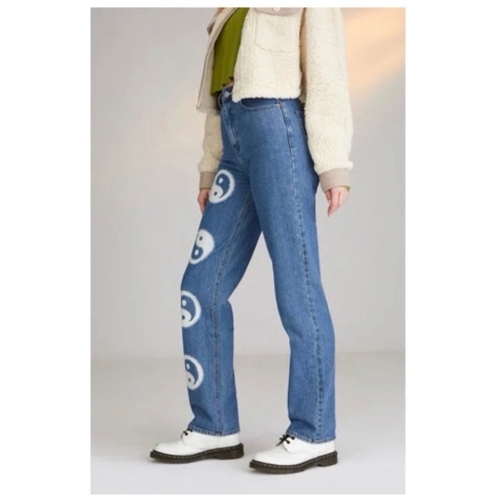 PACSUN 90’s Boyfriend Yin Yang Jeans - Picture 3 of 8